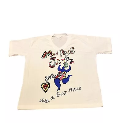 Vintage Niki De Saint Phalle Parfums Sample Montreux Jazz Nana T Shirt One Size • $99.99