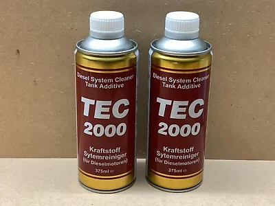 £21.99 • Buy 2 X TEC 2000 Powerful Diesel Injector & Fuel System Cleaner Tank Additive