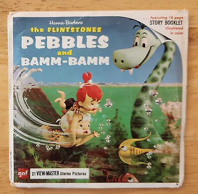 Viewmaster Packet B520 - Pebbles And Bamm-Bamm • $9.99