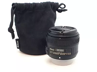 Nikon 50mm F1.8G FX Full Frame Prime Lens *EXCELLENT Condition* • $219.95