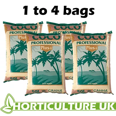 Canna Coco Professional Plus 50 Litres Coco Medium Soil Media Coir **MULTIBUY** • £22.50