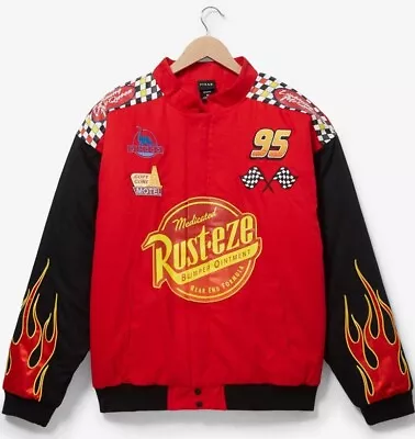 Lightning ⚡️McQueen Racing Jacket Size SMALL Disney/Pixar Brand New • $119