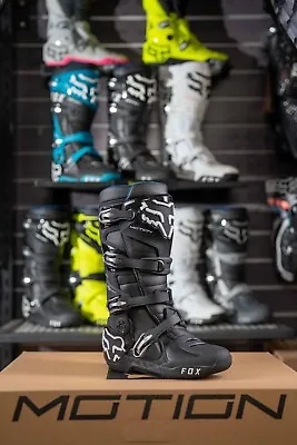 Fox Racing Motion Motocross Boots Black 29682-001 • $356.95