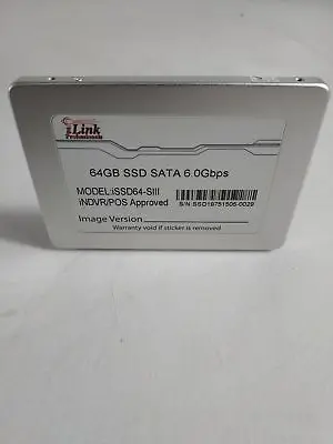 ILink Professional ISSD64-SIII 64 GB SATA III 2.5 In Solid State Drive • £27.24