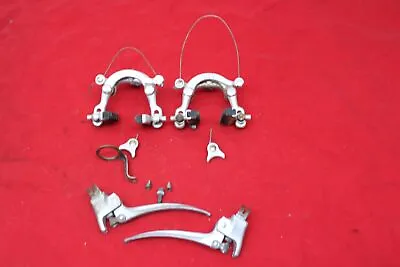 Vintage Mafac Racer Brake Set Touring Levers Road Guidonette Center Pull France • $49.99