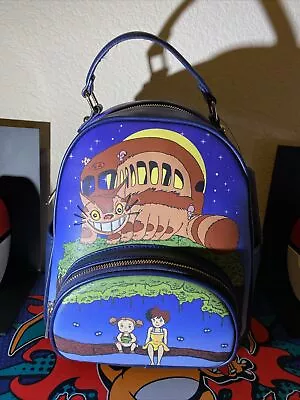 NWT Universe Studio Ghibli My Neighbor Totoro Night Catbus Lighted Mini Backpack • £68.02