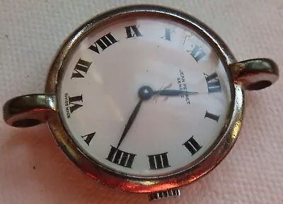 Jean Perret Wristwatch Nickel Chromiun Case Load Manual 32 Mm. In Diameter • $85