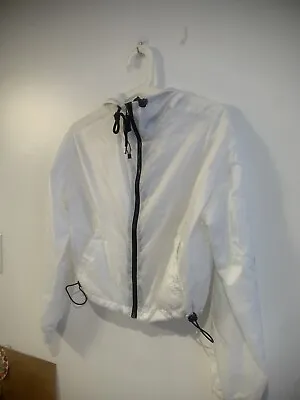 $33 • Buy Bershka White Activewear Jacket Size Xs