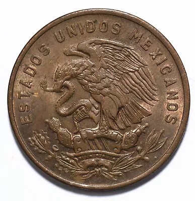 1970 Mexico 20 Centavos EF Bronze KM# 440 Lot [814] • $4.47