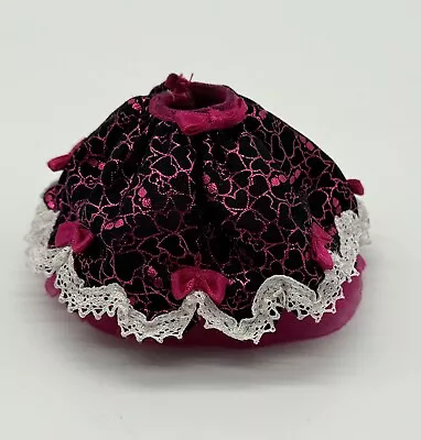 Monster High Replacement Draculaura Sweet 1600 Pink Ruffle Bow Skirt • $7.95
