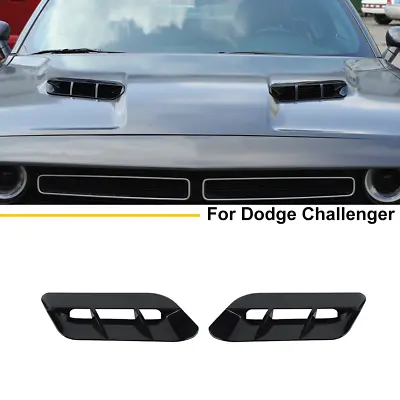 For Dodge Challenger 2015+ Black Hood Scoop Air Vent Cover Exterior Accessories • $29.99