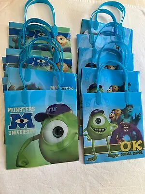 Disney Monsters University Party Gift Lunch Tote Bags Lot Of 12 • $8.99