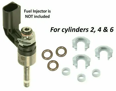 Fuel Injector Repair Rebuild Kit For 2008-2018 Porsche Cayenne 3.6L - (Lower) • $19.99