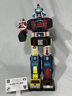 VINTAGE 1982 VOLTRON Vehicle Dairugger Force Land Sea And Air Team Bandai • $85