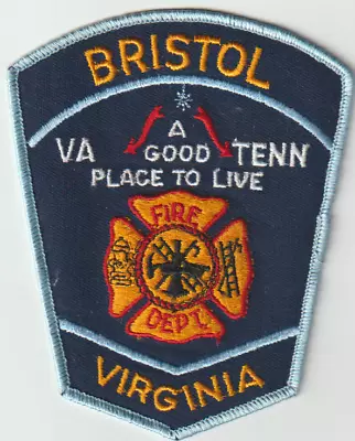 $4.65 • Buy Bristol VA Fire Department Patch
