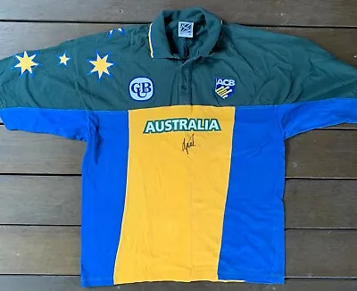 $349 • Buy SHANE WARNE Signed Australian Cricket Shirt Jersey Test Ashes AUS ODI Legend