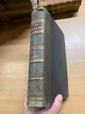 Jan-june 1893 The Strand Magazine Bound Vol 5 Conan Doyle Sherlock Book (p8) • $76.21