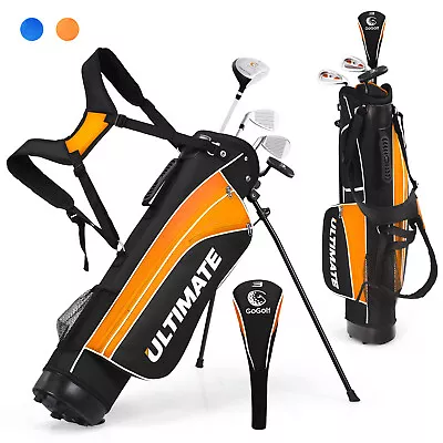 Ultimate Portable Junior Complete Golf Club Set For Kids Age 8-13 Set Of 5 • $156.95