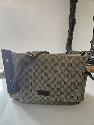 Gucci Changing Bag - GG SUPREME BABY CHANGING BAG • £400