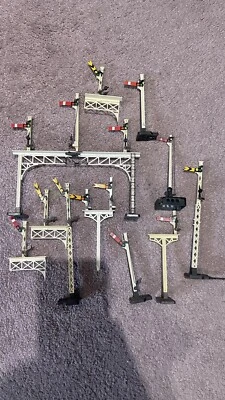 £6.38 • Buy Hornby, Triang, Model Railways 00 Gauge Accessories - 10x Signals