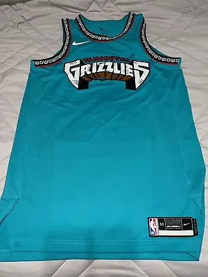 Nike Vancouver Grizzlies NBA Jersey Size 50 XL TORN Sample Prototype Vapor READ • $225