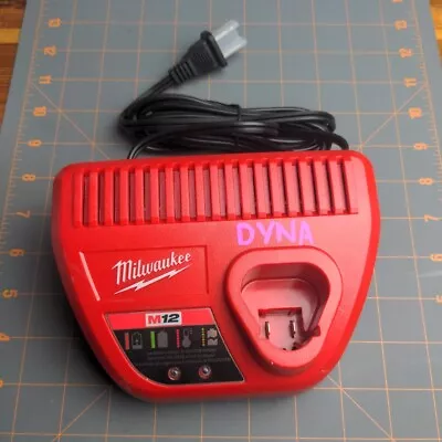 Milwaukee M12 Lithium-ion Battery Charger 48-59-2401 12V 3.0A OEM Genuine  • $10.74