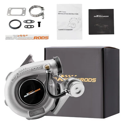 $199.99 • Buy T04E T3/ T4 Billet Turbo Turbocharger Compressor V-band Internal Wastegate