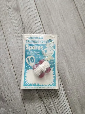 Vintage NOS Duncan Spinning Top Spares Package Dime Store Toy • $4.99