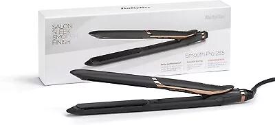 BABYLISS Smooth Pro 235 Hair Straighteners Ionic Ceramic Plate 6 Settings - Z03 • £37.95