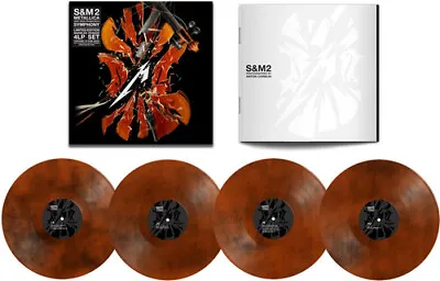 Metallica - S&M2 (Marble Orange Vinyl) [New Vinyl LP] Colored Vinyl Orange • $59.01