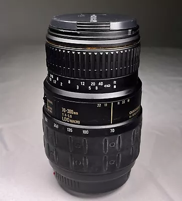 Quantaray AF 70-300mm 1:4 -5.6 LDO MACRO Lens For Minolta  AF 2047777 C-PL Japan • $27.99