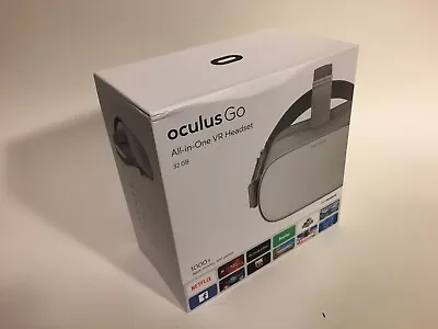 Oculus Go 32gb Virtual Reality Headset Excellent Condition In Box VR Headset • $50