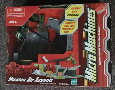 Micro Machines Mission Air Assault Military Play Set New Sealed VTG Collectible • $38.95