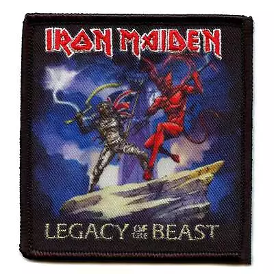 Official Iron Maiden Patch Legacy Of The Beast Sublimated Embroidery Iron On • $18.62