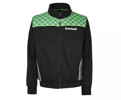 Genuine Kawasaki Sports Sweatshirt Black/Green (166SPM042-) £45.00 • £45