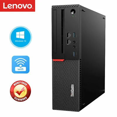 $349.99 • Buy Lenovo ThinkCentre M900 Desktop I7-6700 3.40GHz 1tb SSD 32GB Ram Wifi Win 10 Pro