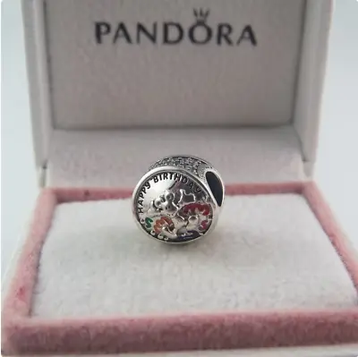 Authentic Mickey Mouse Happy Birthday Pandora Charm • $29.95