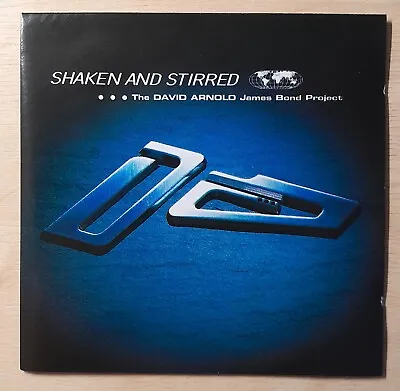 The David Arnold James Bond Project - Shaken And Stirred Cd Pulp/iggy/hynde/mann • £1