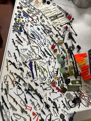 Huge Vintage Lot 80s G I Joe & Star Wars Accessories Weapons Guns Toys Parts NR • $25.60