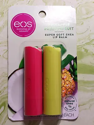 Eos Natural Super Soft Shea Lip Balm Coconut Milk/Pineapple Passion Fruit • $7.95