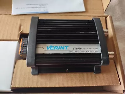 Verint S1802e Video Server Triple-stream H.264 Video Compression + 2 Inputs  • $216