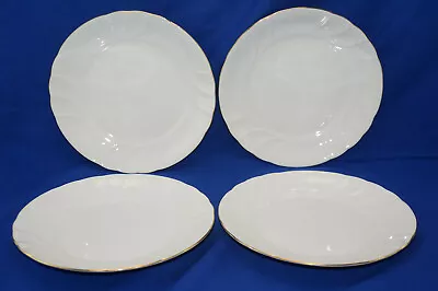 Mikasa Gold Wedding Band (4) Salad Plates 8 1/8  • $25.88