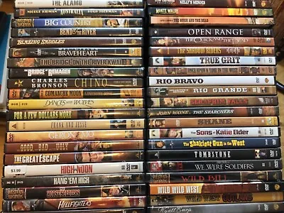 $3.99 • Buy DVD PICK And CHOOSE From 250 Westerns, War, Classics - $4 Flat Rate Shipping