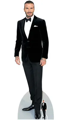 David Beckham Smart Black Suit Lifesize Cardboard Cutout 186cm • £35.99