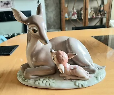 Rare Nao By Lladro Disney Bambi Figurine No Box • £140