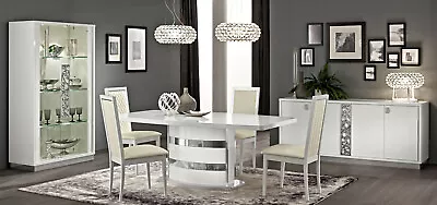 ESF Roma White 9 Piece Dining Room Set Made In Italy By Camelgroup Italy • $7699