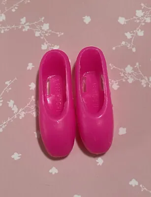 Vintage Barbie Doll Ballerina Ballet Pink Pointe Toe Shoes Indonesia • $5.74