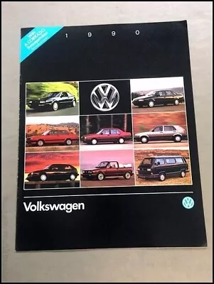 1990 VW Volkswagen Car Brochure Catalog  Corrado Vanagon Cabriolet GTI Jetta Fox • $9.56