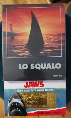 Jaws (Lo Squalo) 4K UHD Limited Edition Blu Ray And Replica Ticket New Sealed  • £99.99