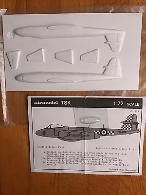 Airmodel TSK GLOSTER METEOR F.8  1/72 Vacuform Kit #144 • $9.50